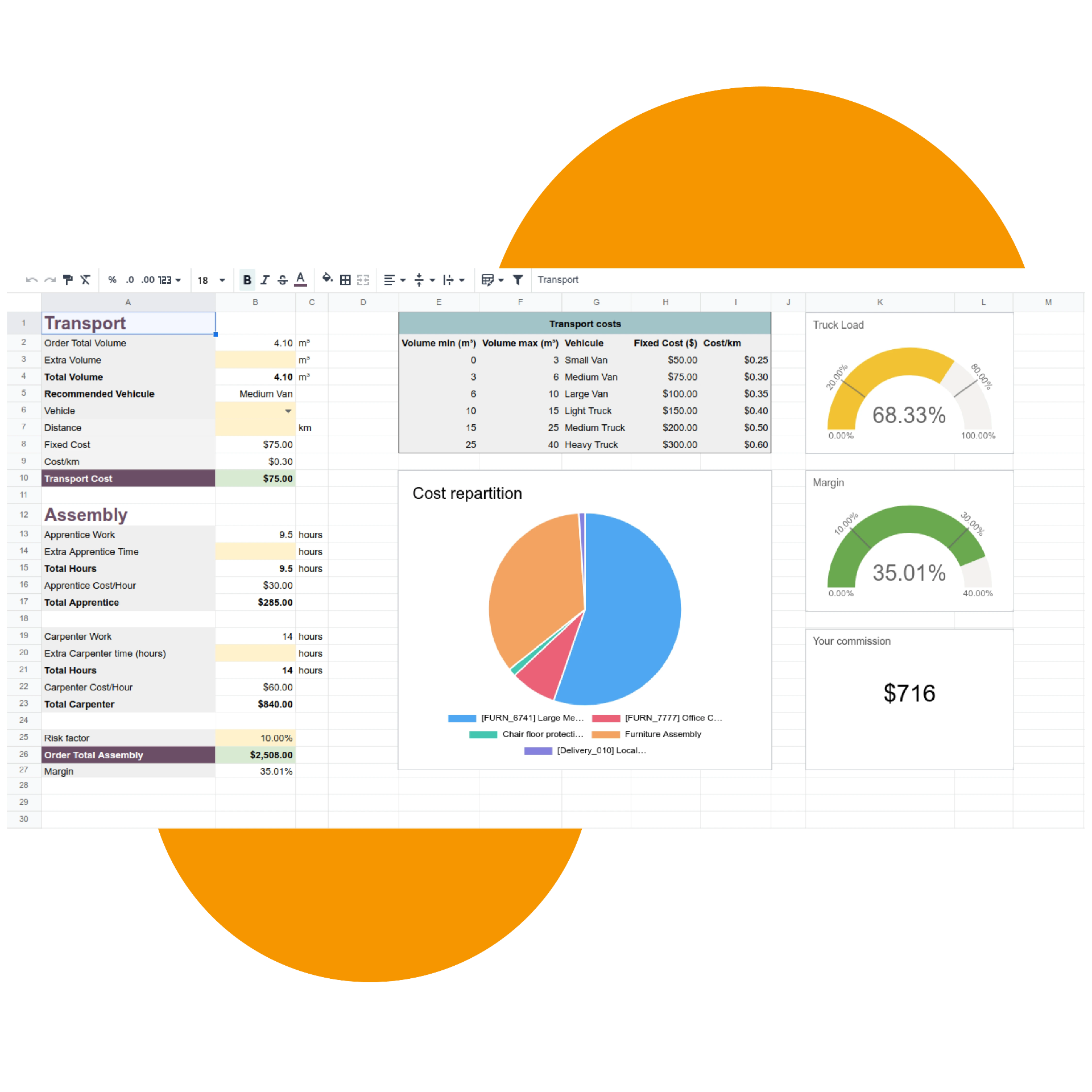 Screenshot Software gestionale