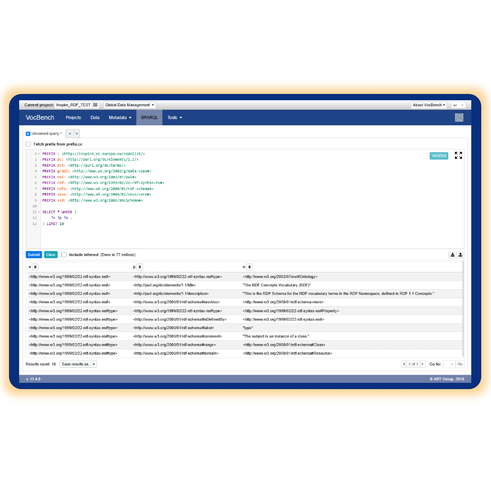 Immagine software dati semantici