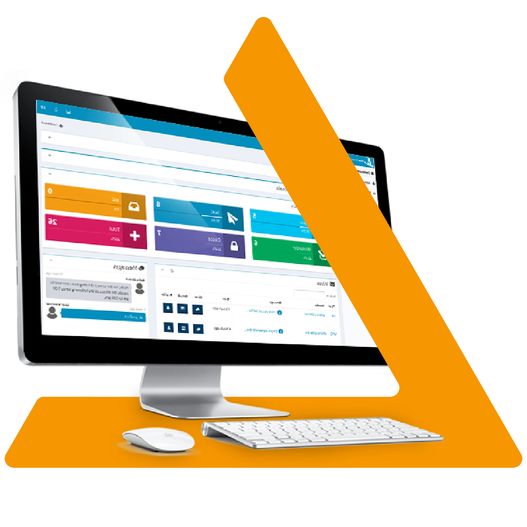 immagine computer screen di un software